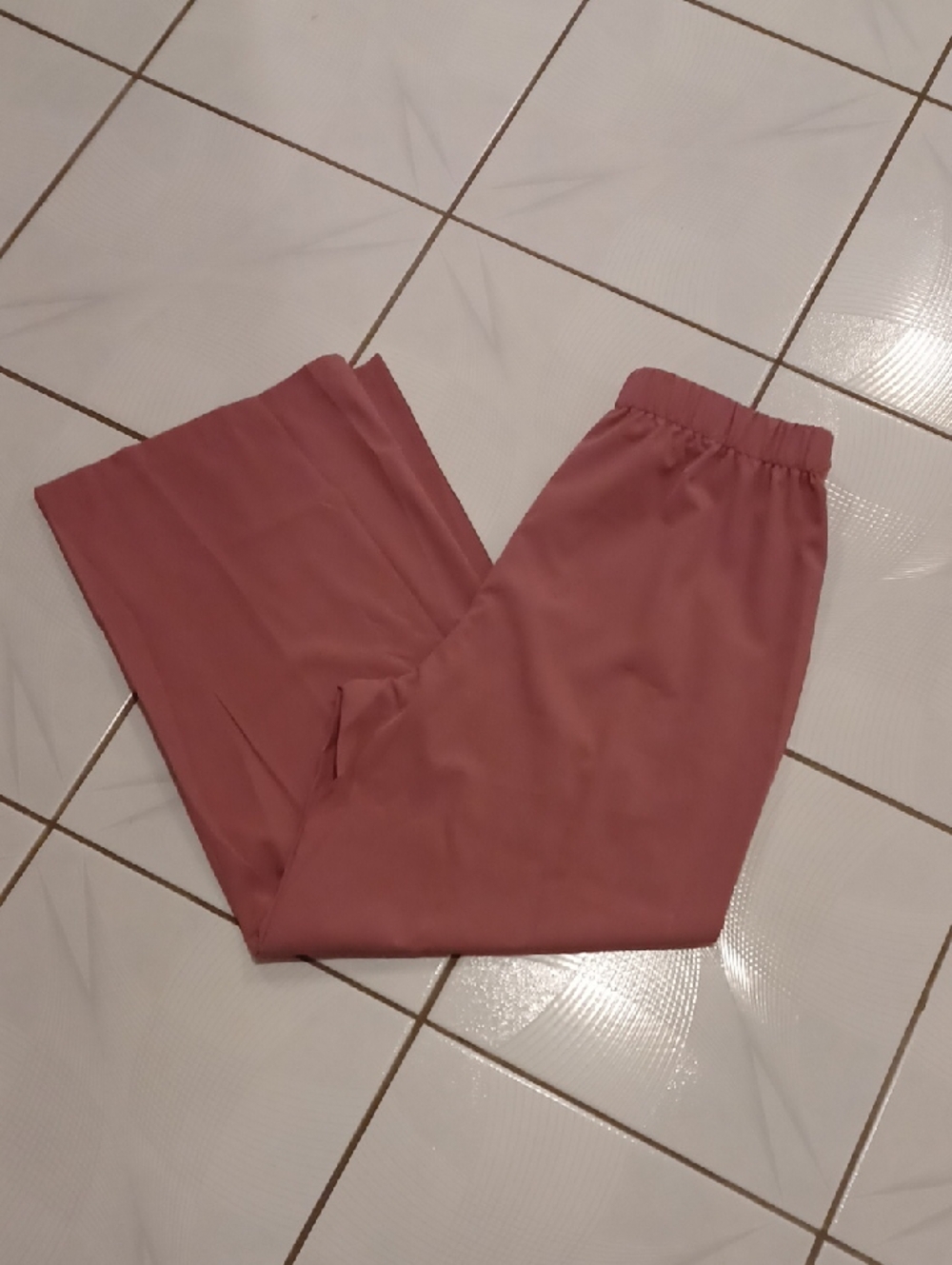 4/$60 New Dusty Rose Wide Leg Pants - Size Large